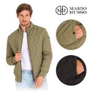 Mario Russo Aviation Jacket - Sportief model tussenjas voor heren