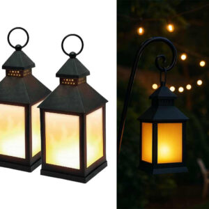 LED Lantaarn Met Met Dansende Vlammen Voor Extra Sfeer - Vandaag 1+1 GRATIS ...