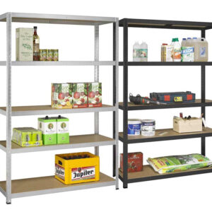 Robuuste Stellingkast Met 5 Planken - Horizontaal Of Verticaal Te Monteren! ...