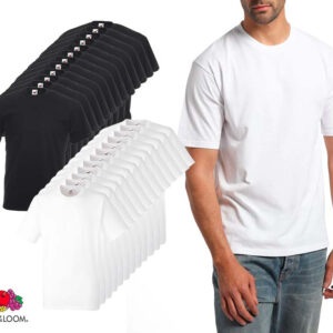 12-Pack Fruit Of The Loom T-shirts - 100% Katoen! ...