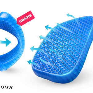SEVVA® Comfort Gel Zitkussen 1+1 GRATIS - Ergonomisch en Drukverlagend! ...